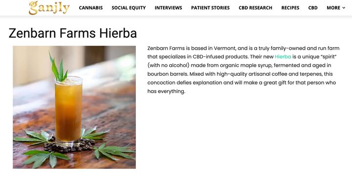 Hierba in Ganjly - Sport and Lifestyle Gift Guide