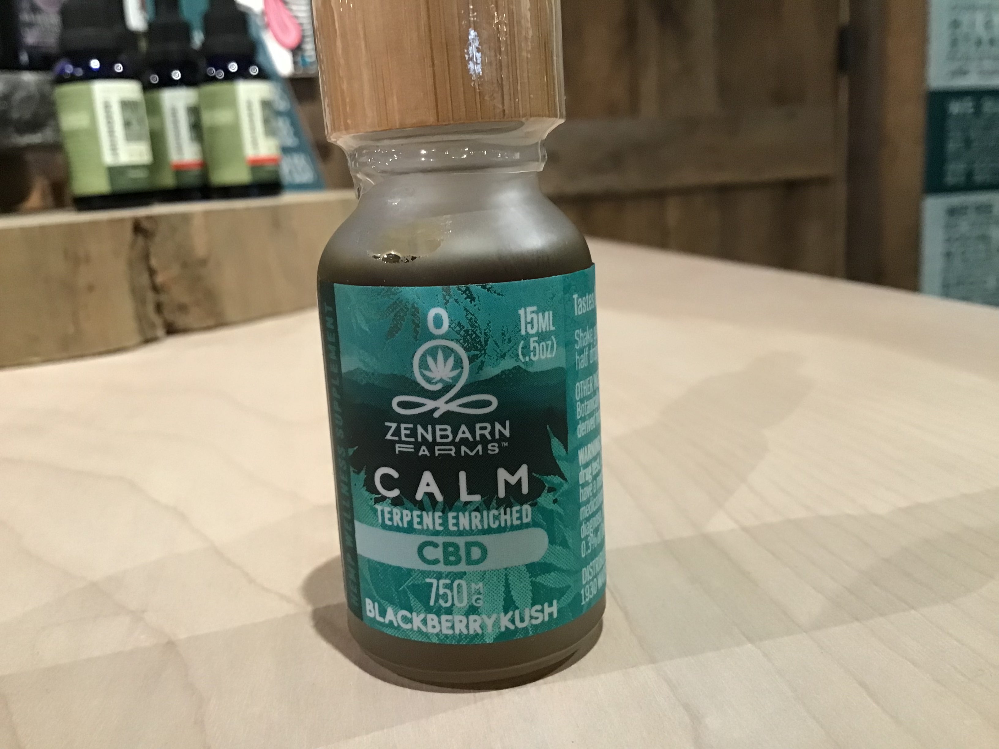 1500mg CBD Oil- Daily Zen Oil- Natural Hemp Flavor – Zenbarn Farms