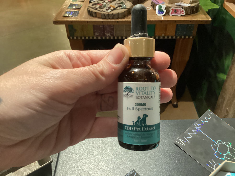 CBD from Root to Vitality (for pets)
