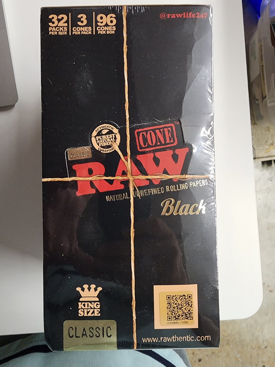 Raw Classic Black Cones