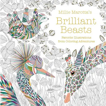 Brilliant Beasts Coloring Book