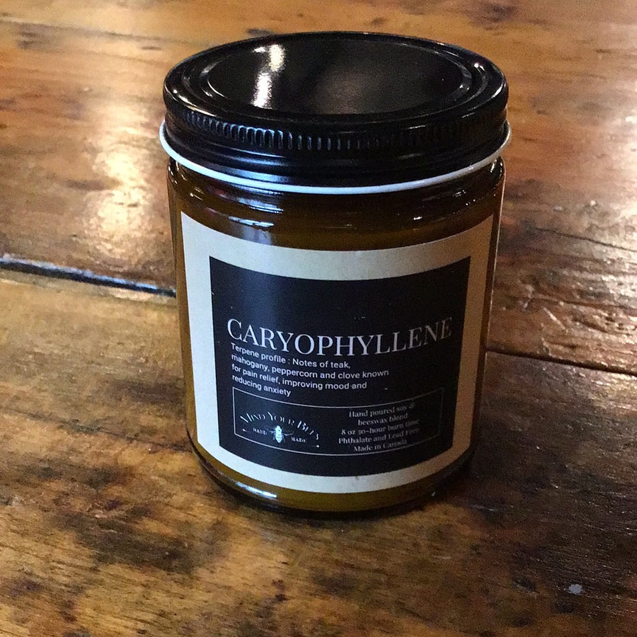 Mind Your Bees Caryophyllene 8oz Candle