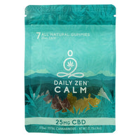 Daily Zen Calm Gummies 25mg CBD